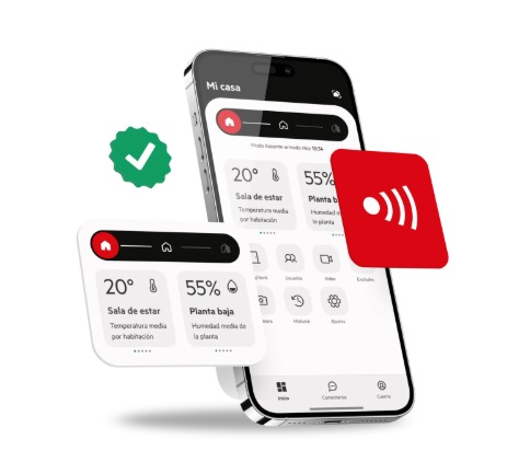 Aplicación móvil DOG para controlar la alarma desde el teléfono